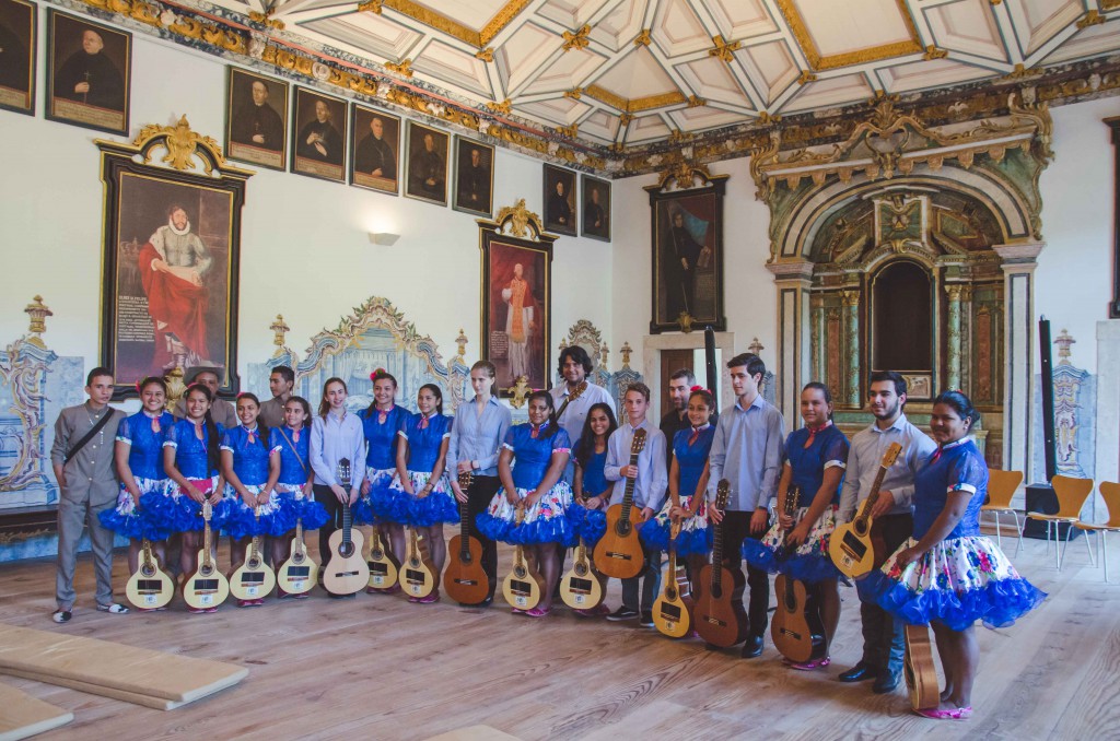 Guitarra e Bandola no Mosteiro de Tibães