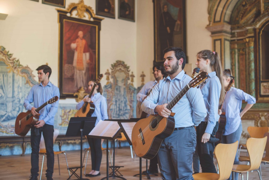 Guitarra e Bandola no Mosteiro de Tibães