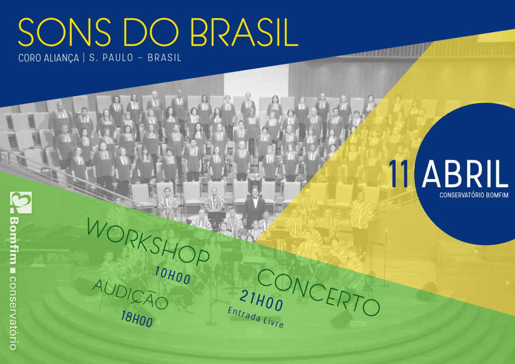 Sons do Brasil - Workshop e Concerto Conservatório Bomfim