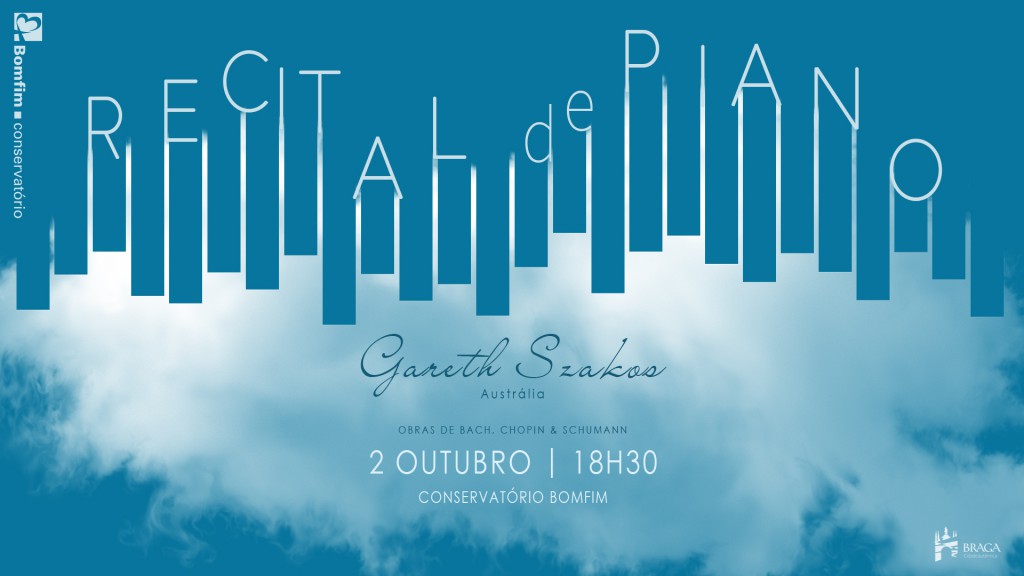 Recital de Piano Gareth Szakos Conservatório Bomfim
